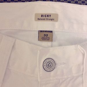 White True Religion Jeans